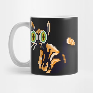 Pixel Art Cat Mug